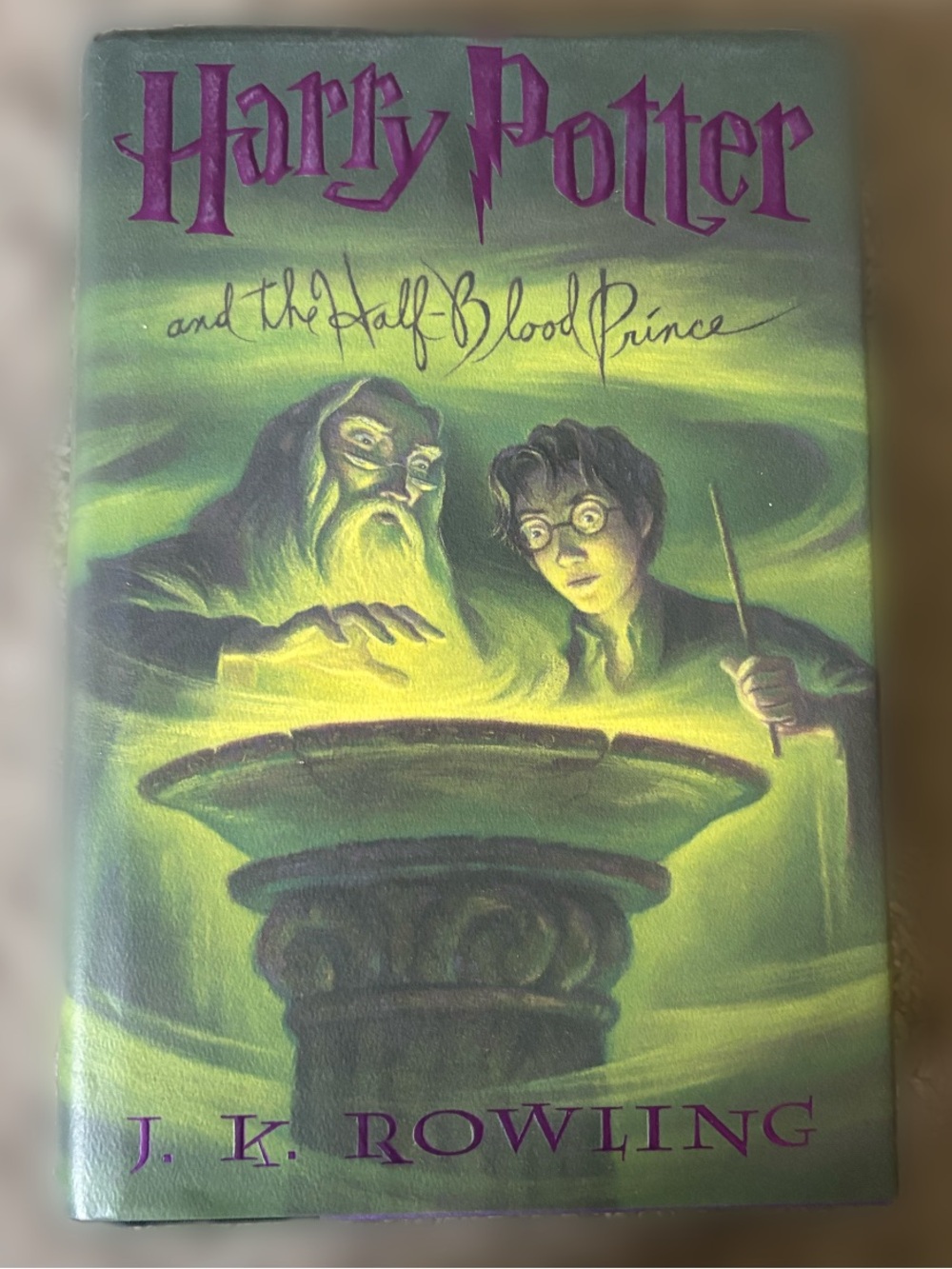 Harry Potter and the Half-Blood Prince - Green Cover